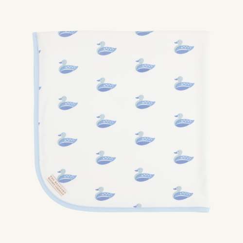 Baby Blanket - Merrimack Quack Quacks & Buckhead Blue