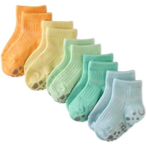 Butterblu Baby Zuri 5-pack Cozy Socks Sustainably Made for Infant, Newborn Baby, Toddler, Kids Boys, Girls