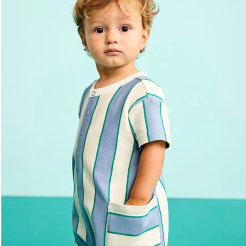 Baby Henley Romper