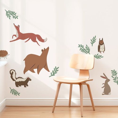 West Elm x Mej Mej Woodland Decal Kit