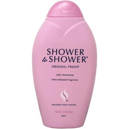 Shower-To-Shower - Original Fresh with Chamomile, Absorbent Body Powder, 13 Oz