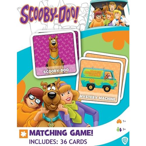 Masterpieces Officially Licensed Scooby-Doo! Picture Matching Card Game for Kids and Families
