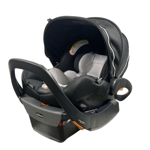 Chicco KeyFit 35 Zip ClearTex Infant Car Seat, 2024, Obsidian