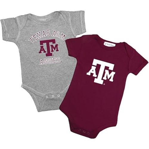 Two Feet Ahead 2 Pack Baby Bodysuit Creeper Newborn Infants Licensed Sizes 0-3M 6M 12M 18M