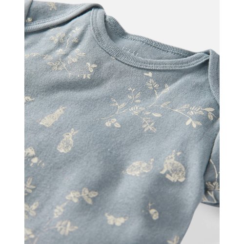 Baby 3-Pack Organic Cotton Rib Bodysuits - Little Planet | Carter's