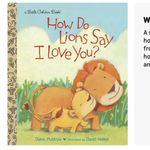 How Do Lions Say I Love You? (Little Golden Book)