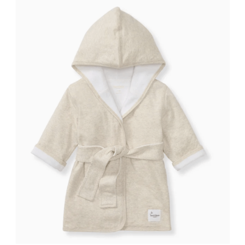 Organic Cotton Knit Terry Hooded Robe