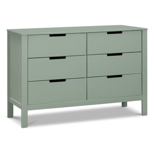 Carter's by daVinci Colby 6-Drawer Double Dresser - Light Sage