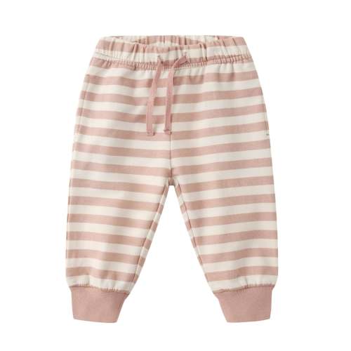 Relaxed Sweatpant || Pink Stripe