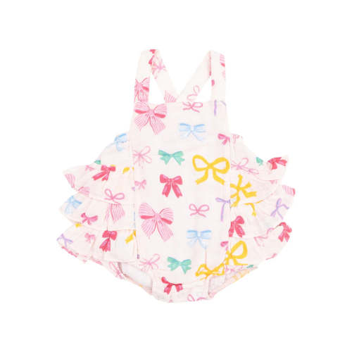 Colorful Bows Sunsuit