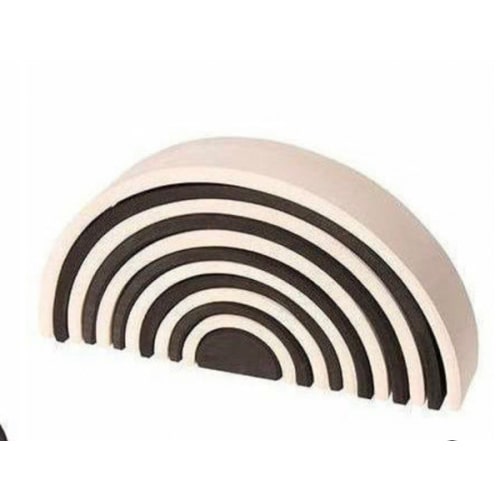 Grimm’s 12-Piece Tunnel Monochrome - Modern Toy