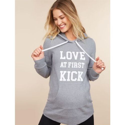 Love At First Kick Maternity Sweatshirt
