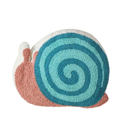 Mainstays Snail Shaped Decorative Throw Pillow for Teens/Adults – 16" x 12.5"