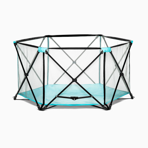 Regalo Six Panel My Play Portable Playard - Teal