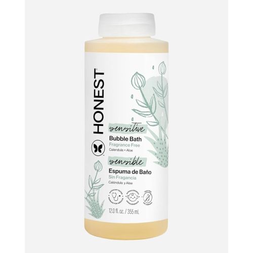 The Honest Company Bubble Bath, Hypoallergenic, Fragrance-Free, 12 fl oz