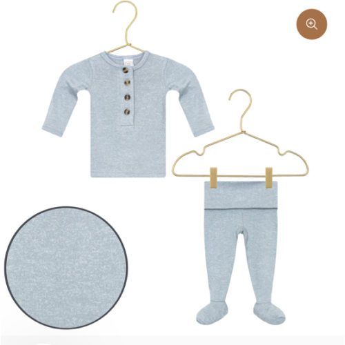 Miller Plush Knit Top + Bottoms