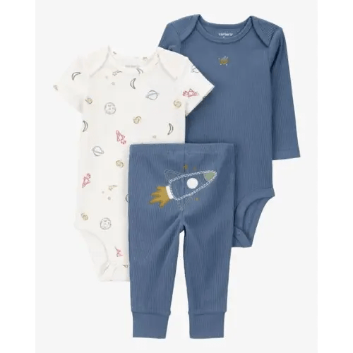 Baby Boy 3-Piece Rocket Ship Little Character Set | Carter's