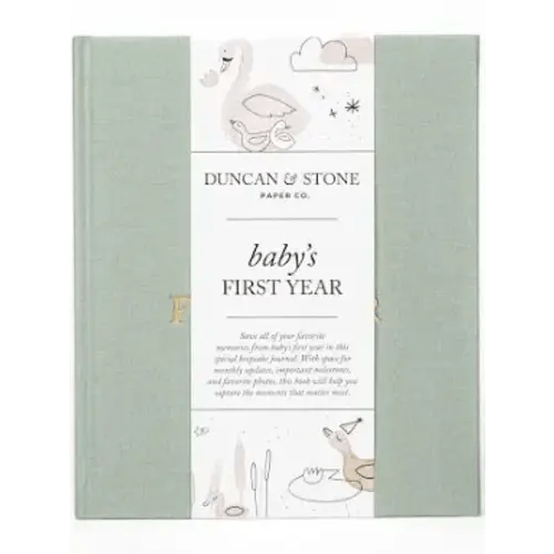Boy baby book/milestones- no specific brand
