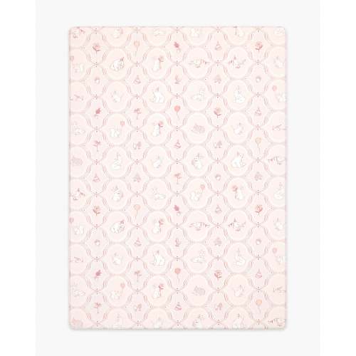 Whimsical Woodland Pearl Pink Play Mat | Ruggable