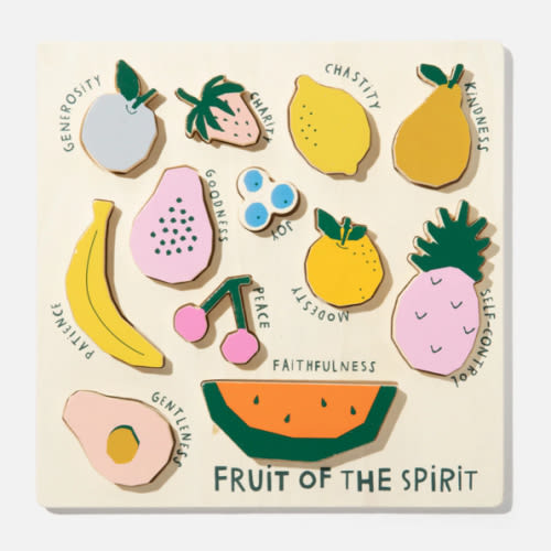 Fruit Of The Spirit Wooden Puzzle