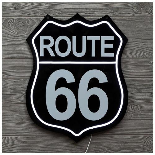 Route 66 LED Neon Sign