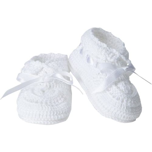 Jefferies Socks Baby-Girls Infant Hand Crochet Bootie