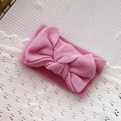 Knitted Oversized Topknot - Blossom – Avalia Kids