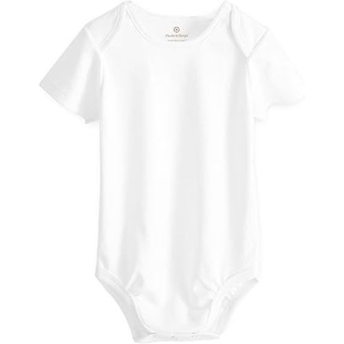 Pimbi&Bimpi Baby Bodysuit - Short Sleeve | Premium Peruvian PIMA Cotton | Gender Neutral Baby Clothes