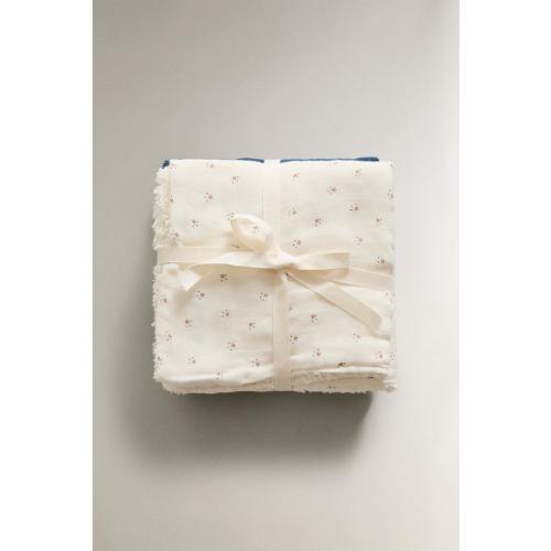 MINI FLORAL BABY TOWEL (PACK OF 3)