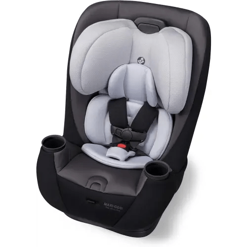 Maxi-Cosi Pria All-in-One Convertible Car Seat, Infant to Toddler Car Seat, Easy-Install Harness, Machine-Washable Cover, 5-100 lbs, Blackened Pearl