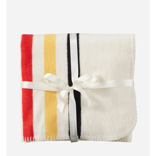 GLACIER ORGANIC COTTON BABY BLANKET