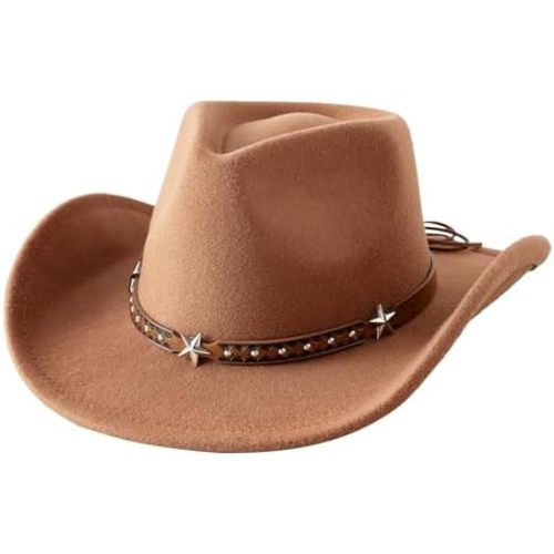 Jastore Toddler Baby Cowboy Hat Infant Baby Boys Girl Cowgirl Hats Kids Western Cowboy Hat