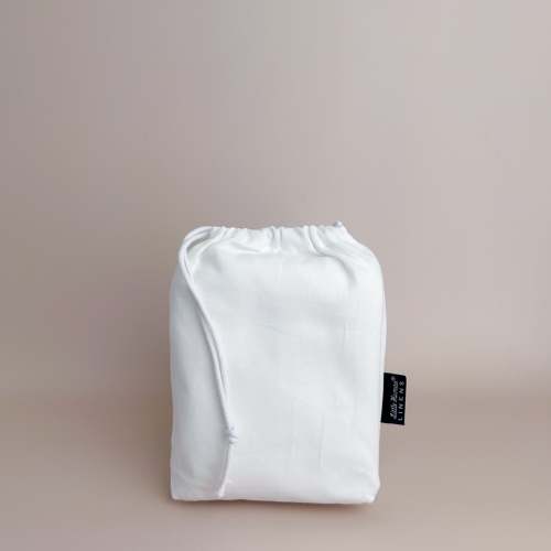 Waterproof Bassinet Sheet | Brilliant White – Little Human Linens