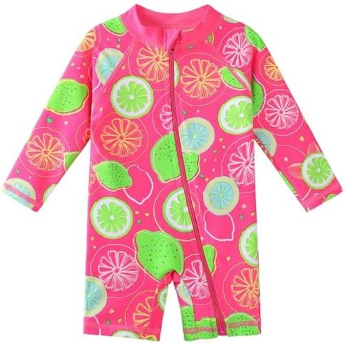 XFGIRLS Boys Swimsuit Cap Sunsuit UPF 50+ Sun Protection Quick-Dry Swimsuit