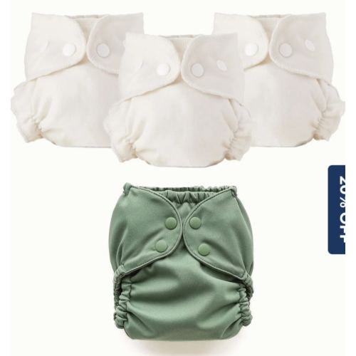 Organic Cloth Diaper Bundle Starter – Esembly