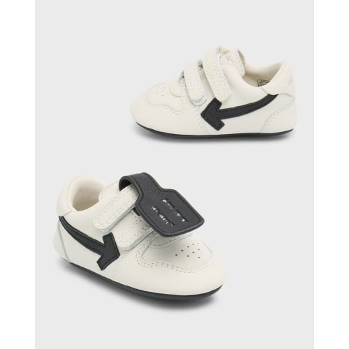 Kid's Out Of Office Leather Low-Top Sneakers, Baby