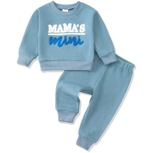 Mikrdoo Toddler Baby Girl Clothes Pants Set Toddler Pullover Tops Fall Winter Outfits
