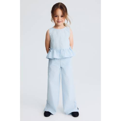 2-PIECE COTTON PLUMETI SET