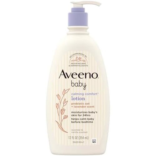 Aveeno Baby Calming Comfort Moisturizing Body Lotion, 12 fl. oz