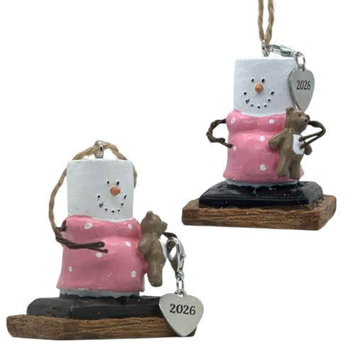 S'Mores We're Expecting Ornament 2026 | Announcement Baby Coming Soon, Parents to be, Expecting Baby, Mom Pregnant Christmas Ornament 2026