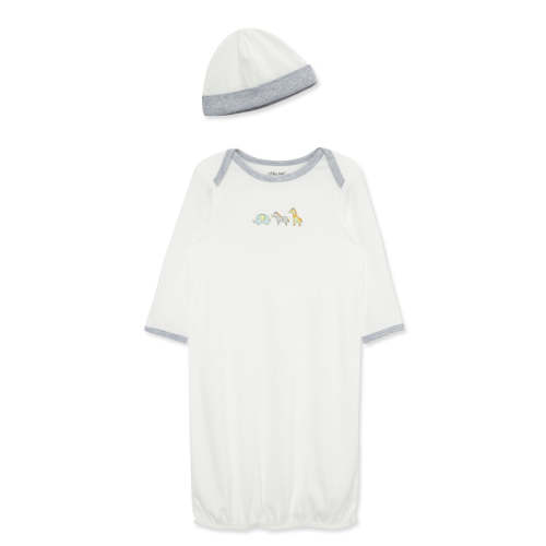Safari Sleeper Gown and Hat