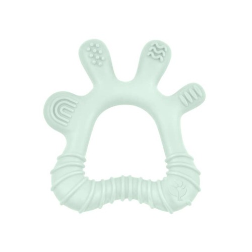 Silicone Front & Side Teether - Light Sage