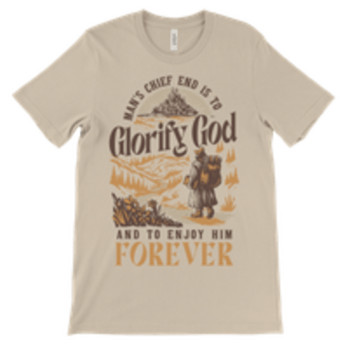Glorify God And Enjoy Him screen tee | Missional Wear