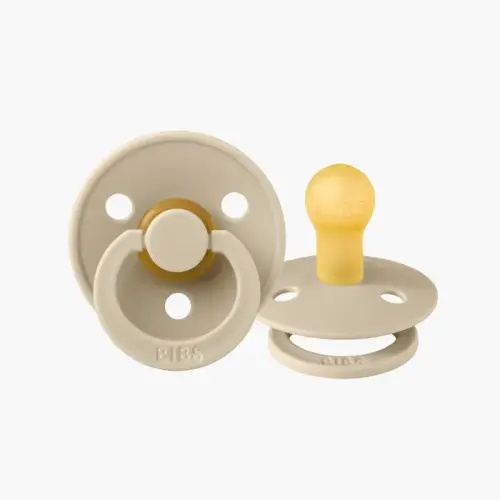 Bibs Pacifier Round Stage1 - Vanilla | Baby Bunting AU