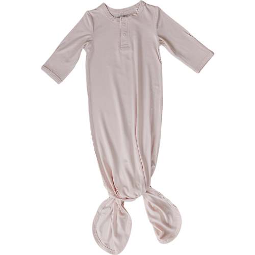 Baby Pink Bamboo Knot Gown