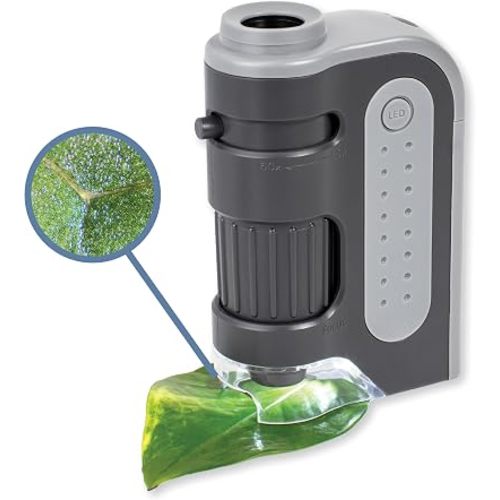 MicroBrite Plus, 60x-120x LED Lighted Pocket Microscope