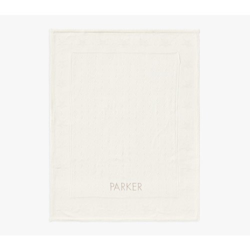 Star Pointelle Baby Blanket