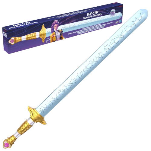 Nerf Rumi's Four Tiger Sword KPop Demon Hunters Foam Blade 24 inches Ages 6 and Up