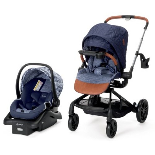 Safety 1st Turn & Go Rotating Travel System - Navy Ink