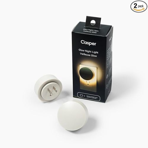 Casper Sleep Glow Night Light, White, Two Pack